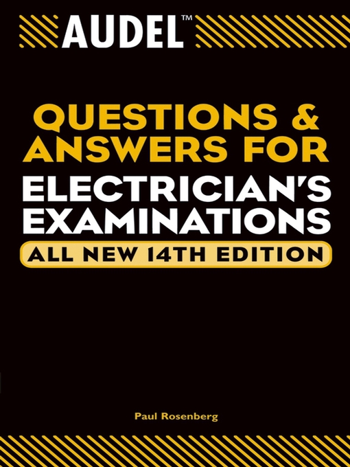 Title details for Audel Questions and Answers for Electrician's Examinations by Paul Rosenberg - Available